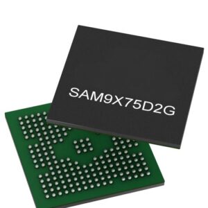 SAM9X75D2G 800MHz ARM926 MPU w/ 2Gb integrated DDR3L, MIPI/LVDS Display I/F and GigE