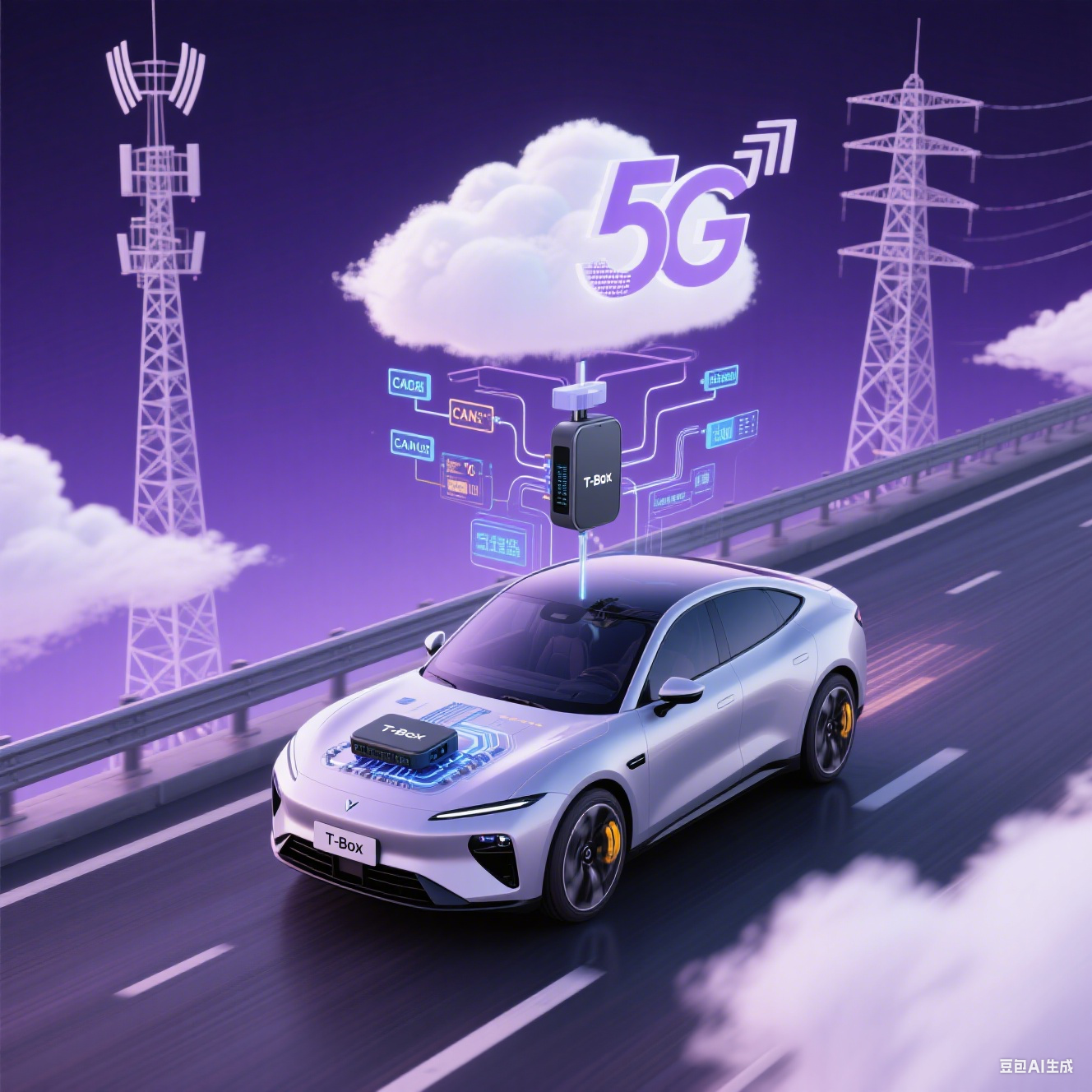 Intelligent vehicle terminals that communicate with CAN bus systems to collect and transmit vehicle status data securely to cloud platforms.